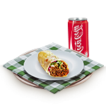 Lamb Donner Wrap Meal 