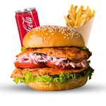 Peri-peri Chicken Burger Meal 