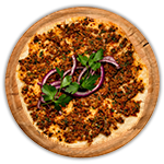 Lamb Mince Pizza 