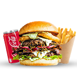 Scotlander Burger Meal 