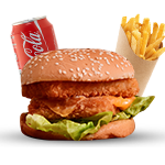 Smashin Buttermilk Burger Meal 