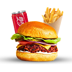 Double Veg Tower Meal 